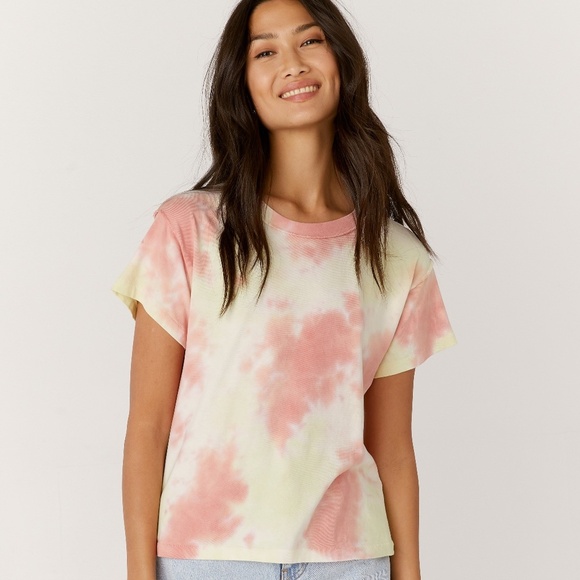 New* Daydreamer Dayglow Tie Dye Reverse Tee‎ - Picture 1 of 3